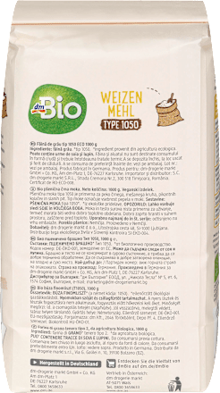 BIO mąka pszenna typ 1050 dmBio