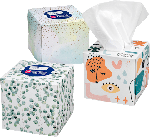 Kutija s papirnatim maramicama, 4-slojna, više vrsta Soft&Sicher