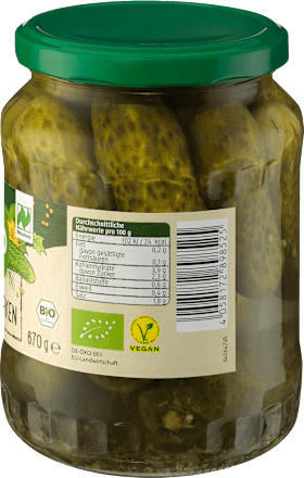 Nakladané uhorky dmBio