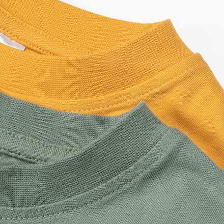 2er Pack Langarmshirts, Gr. 116, in Baumwolle PUSBLU