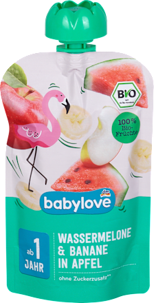 Voćni užitak - lubenica i banana u jabuci, od 1. godine babylove