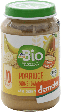 Porridge pere e banane dmBio
