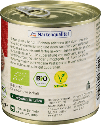 Borlotti Bohnen in Sud dmBio