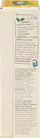 Kräuter-Tee, Guten Morgen Tee (20 x 1,5 g), Naturland dmBio