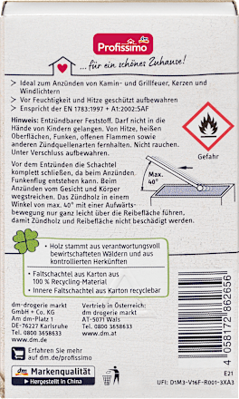 Zündhölzer Groß Profissimo