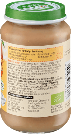 Owsianka z gruszką i bananem, od 10. miesiąca życia dmBio