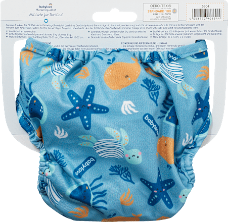Stoffwindel-Set Unterwasserwelt babylove