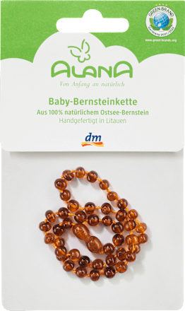 Baby Bernsteinkette, braun ALANA