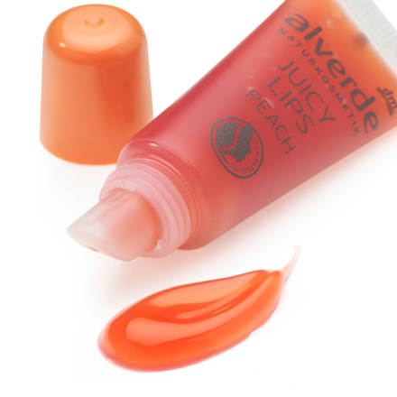 Luciu de buze Juicy lips Piersici alverde NATURKOSMETIK