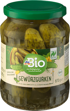 Nakladané uhorky dmBio