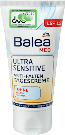 Przeciwzmarszczkowy krem na dzień Ultra Sensitive Balea med