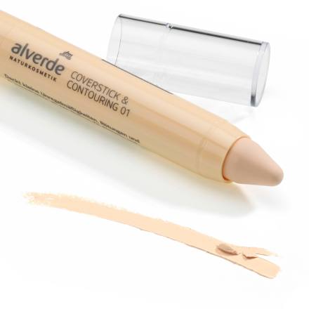 Korektor v tyčinke Coverstick & Contouring - 01 Naturelle alverde NATURKOSMETIK