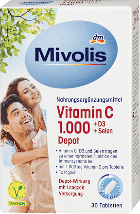 Vitamin C 1000 Depot Tabletten Mivolis