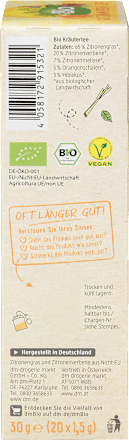 Kräuter-Tee, Guten Morgen Tee (20 x 1,5 g), Naturland dmBio