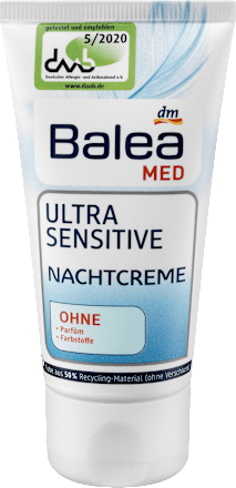 Krem na noc Ultra Sensitive Balea med