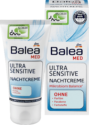 Krem na noc Ultra Sensitive Balea med