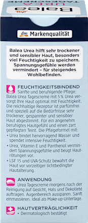 Gesichtscreme Urea LSF 15 Balea