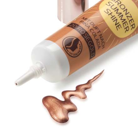 Alverde NATURKOSMETIK Bronzer Liquid Summer Shine 20 Ros gold 15 Ml 