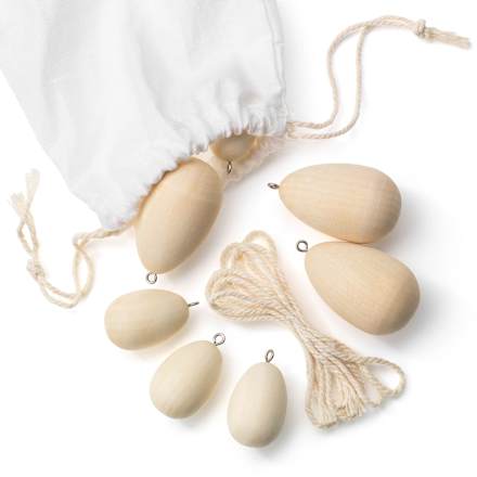 Holzeier zum Selberbemalen Profissimo