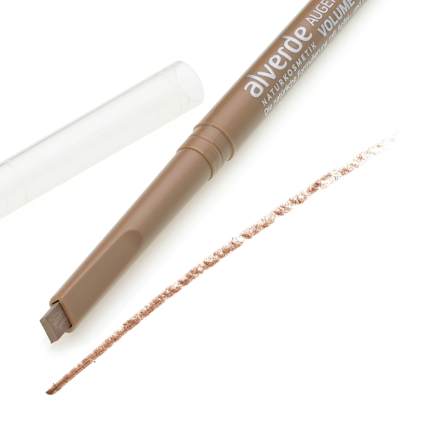 Augenbrauenstift Volume Boost 12 Cappuccino alverde NATURKOSMETIK