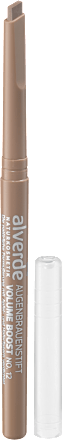 Augenbrauenstift Volume Boost 12 Cappuccino alverde NATURKOSMETIK