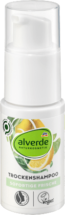 Trockenshampoo Bio-Grüner Tee, Bio-Zitrone alverde NATURKOSMETIK