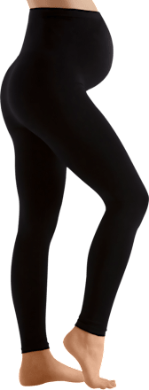 Schwangerschafts-Leggings schwarz Gr. 46/48, 150 DEN Fascino