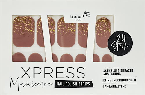 Xpress Manicure folija za nokte – Gold Sprinkles trend !t up