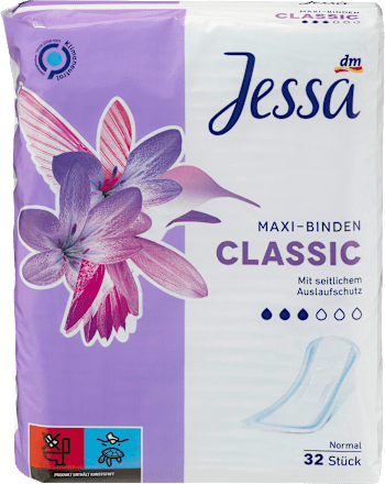 Podpaski higieniczne  Maxi Classic Jessa