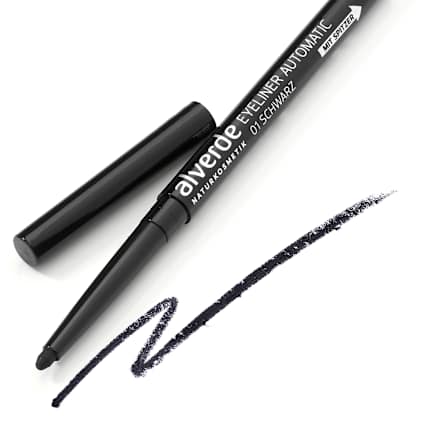 Eyeliner Automatic czarny 01 alverde NATURKOSMETIK