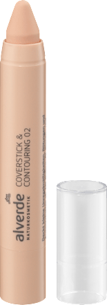 Korektor v tyčinke Coverstick & Contouring - 02 Beige alverde NATURKOSMETIK