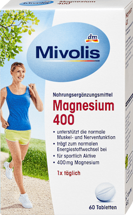 Magnesium 400 Tabletten Mivolis