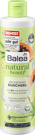 Dusche natural beauty Hanfsamen & Papaya Balea