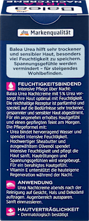 Nachtcreme 5% Urea Balea