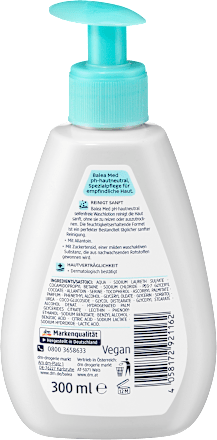 Seifenfreie Waschlotion, hautneutral  Balea med