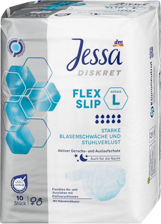 Inkontinencia pelenka, L-es méret, súlyos inkontinencia esetére Jessa DISKRET