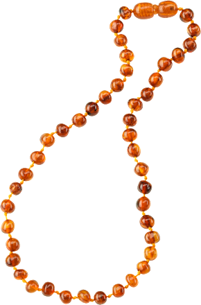 Baby Bernsteinkette, braun ALANA