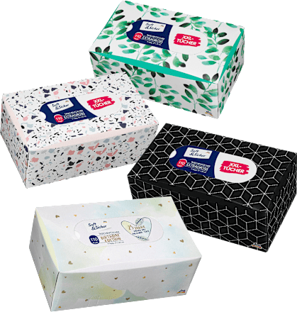 Žepni robčki večje velikosti, 4-slojni Soft&Sicher