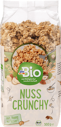 Chrumkavé müsli s orechami dmBio