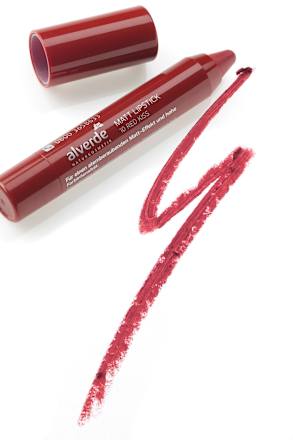 Pomadka Matt 10 Red Kiss alverde NATURKOSMETIK