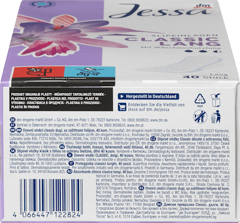 Slipeinlagen Classic Lang Jessa