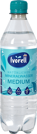 Gazirana prirodna mineralna voda, Medium   Ivorell