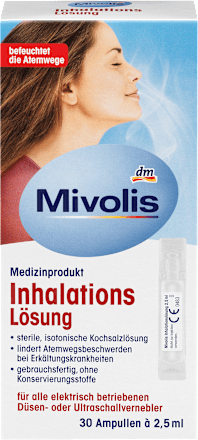 Inhalationslösung, 30 x 2,5 ml Mivolis