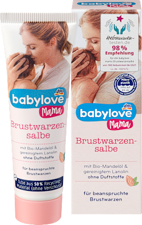 Brustwarzensalbe babylove Mama