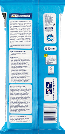 Feuchte Bodentücher Purer Frische-Duft  Denkmit