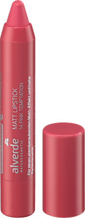Mat karmin za usne u olovci - 14 Pink Temptation alverde NATURKOSMETIK