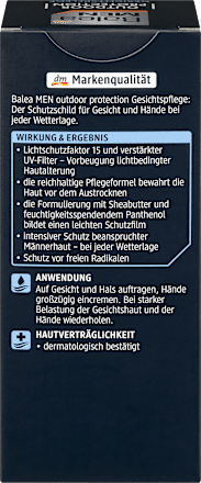 Gesichtscreme Outdoor Protection  Balea MEN