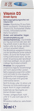 Vitamin D3 800 I.E. Direkt-Spray Mivolis