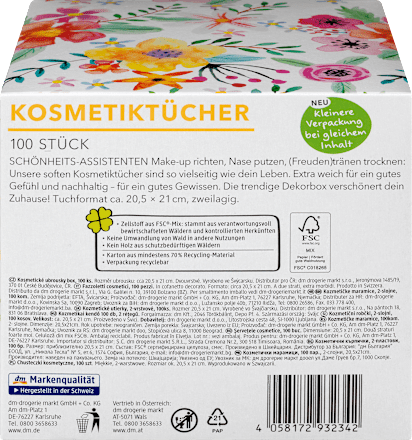 Chusteczki kosmetyczne Box Design ebelin