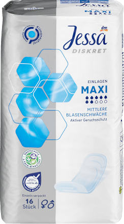 Einlagen Inkontinenz Maxi Jessa DISKRET